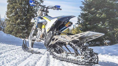 Polaris Timbersled in the snow